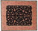 signed 10x8 faraji tabriz persian rug