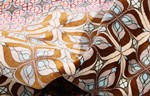 3ft 1m square silk qom persian rug