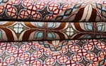 3ft 1m square silk qom persian rug