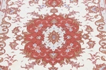 5x3 beige tabriz persian rug with silk