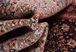 7x5 gonbad tabriz rug with silk