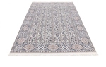 7x4 handmade silk nain persian rug