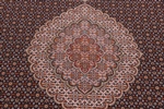 7x5 mahi tabriz rug with silk