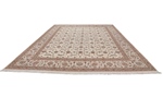 signed 15x11 faraji silk tabriz persian rug