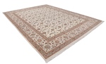 signed 15x11 faraji silk tabriz persian rug