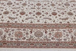 signed 15x11 faraji silk tabriz persian rug