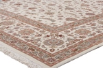 signed 15x11 faraji silk tabriz persian rug