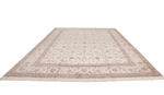 signed 15x11 faraji silk tabriz persian rug