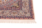 8x5 signed silk isfahan rug