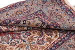 8x5 signed silk isfahan rug
