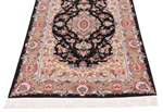 5x3 60raj silk tabriz persian rug