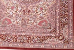 3x2 signed silk qum persian rug
