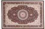 7x5 qum persian rug silk 600kpsi