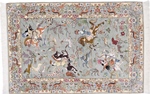 5x3 pictorial hunting qum persian rug