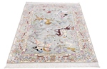 5x3 pictorial hunting qum persian rug