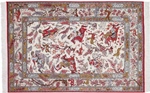 5x3 pictorial hunting qum persian rug