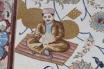 11x8 625kpsi 70raj pictorial tabriz persian rug