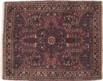 antique sarough persian carpet