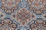 9x6 semi antique nain persian rug