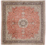 square silk kashmir carpet