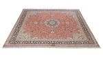 square silk kashmir carpet