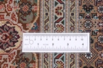 6x4 mahi tabriz persian rug with silk