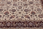 7x5 wool persian rug with silk highlights