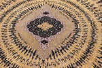 fine silk gonbad persian carpet