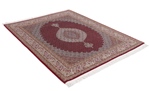 6x5 mahi tabriz persian rug with silk