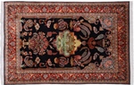 6x4 silk kashmir persian rug