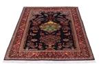 6x4 silk kashmir persian rug