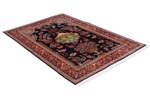 6x4 silk kashmir persian rug