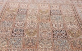 9x6 pictorial tile silk kashmir persian rug