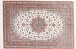6x4 silk 500kpsi qum persian rug
