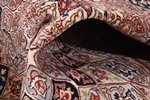 6x5 gonbad tabriz rug with silk