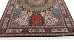 9x6 wool persian rug with silk highlights