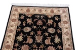 4x2 tabriz persian rug with silk