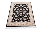 4x2 tabriz persian rug with silk