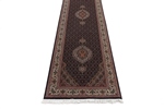13x9 mahi tabriz rug with silk