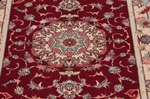3x2 tabriz persian rug with silk