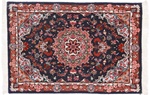 3x2 tabriz persian rug with silk
