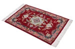 3x2 tabriz persian rug with silk