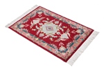 3x2 tabriz persian rug with silk