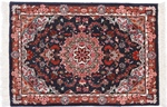 3x2 tabriz persian rug with silk