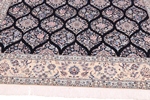 10x6 fine silk nain persian rug