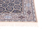 7x4 gonbad silk nain persian rug
