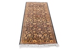 6x2 versace silk qum persian rug runner