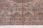 9x6 dome gonbad silk kashmir rug