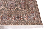 9x6 dome gonbad silk kashmir rug