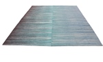 kelim rug 9x7 modern design